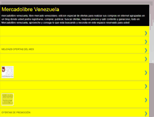 Tablet Screenshot of mercadolibreparavenezuela.blogspot.com