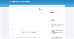 Desktop Screenshot of basiliquesaintdenis-44.blogspot.com