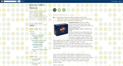 Desktop Screenshot of keurig-coffeemaker.blogspot.com