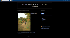 Desktop Screenshot of fatrabbitstudio.blogspot.com