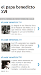 Mobile Screenshot of elpapabenedictoxvi.blogspot.com