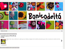 Tablet Screenshot of bonicodeltoartesaniayfieltro.blogspot.com