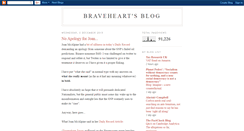 Desktop Screenshot of braveheart-braveheartsblog.blogspot.com