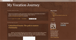 Desktop Screenshot of myaugustinianjourney.blogspot.com