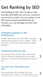 Mobile Screenshot of getrankingbyseo.blogspot.com