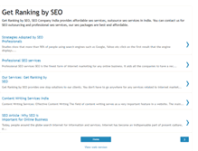 Tablet Screenshot of getrankingbyseo.blogspot.com