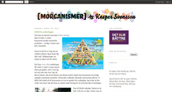 Desktop Screenshot of morganismer.blogspot.com