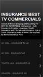 Mobile Screenshot of bestinsurancetvads.blogspot.com