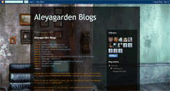 Desktop Screenshot of aleyagarden-blog.blogspot.com