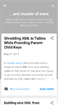 Mobile Screenshot of andmasterofnone.blogspot.com