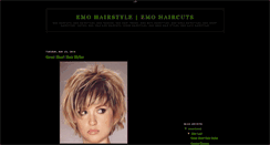 Desktop Screenshot of emo-haircuts-styles.blogspot.com