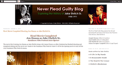 Desktop Screenshot of neverpleadguilty.blogspot.com