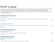 Tablet Screenshot of laiguanarevistadepoesia.blogspot.com