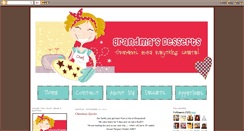 Desktop Screenshot of grandmasdesserts.blogspot.com