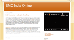 Desktop Screenshot of onlinesmcindia.blogspot.com