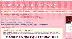 Desktop Screenshot of banhtrungthu.blogspot.com