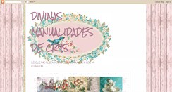Desktop Screenshot of divinasmanualidadesdecrys.blogspot.com
