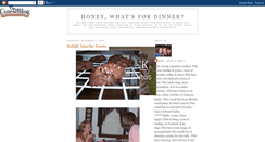 Desktop Screenshot of honeywhats4dinner.blogspot.com