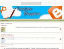 Tablet Screenshot of directoriobloggeros.blogspot.com