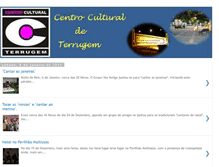 Tablet Screenshot of centroculturalterrugem.blogspot.com