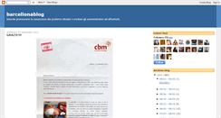 Desktop Screenshot of barcellonablog.blogspot.com