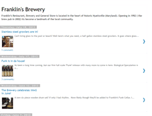 Tablet Screenshot of franklinsbrewery.blogspot.com