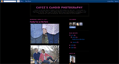 Desktop Screenshot of caycescandidphotography.blogspot.com