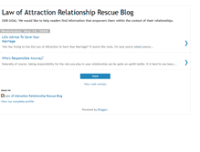 Tablet Screenshot of lawofattractionrelationshiprescue.blogspot.com