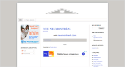 Desktop Screenshot of neumontreal.blogspot.com