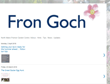 Tablet Screenshot of frongoch-gardencentre.blogspot.com