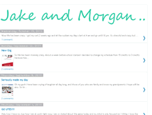 Tablet Screenshot of jakeandmorgan.blogspot.com