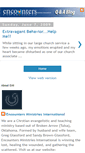 Mobile Screenshot of encountersministries.blogspot.com