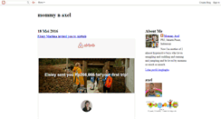 Desktop Screenshot of mommyandaxel.blogspot.com