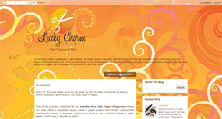 Desktop Screenshot of luckycharmcrafts.blogspot.com