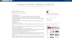 Desktop Screenshot of pannellidivisoriedespositivi.blogspot.com