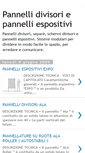Mobile Screenshot of pannellidivisoriedespositivi.blogspot.com
