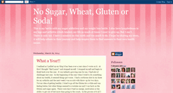 Desktop Screenshot of nosugarnosoda.blogspot.com