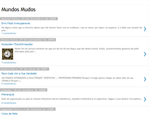 Tablet Screenshot of mundosmudos.blogspot.com