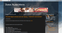 Desktop Screenshot of duniaalammaya.blogspot.com