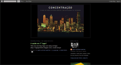 Desktop Screenshot of concentracaomakondo.blogspot.com