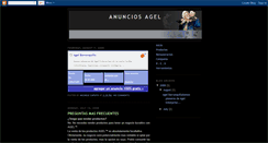 Desktop Screenshot of agelanuncios.blogspot.com