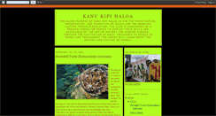 Desktop Screenshot of kanukipihaloa.blogspot.com