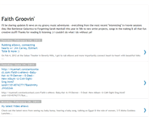 Tablet Screenshot of faithgroove.blogspot.com