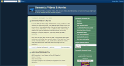 Desktop Screenshot of dementia-movies.blogspot.com