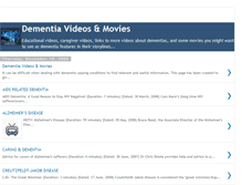 Tablet Screenshot of dementia-movies.blogspot.com