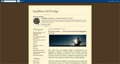 Desktop Screenshot of equilibriodelvertigo.blogspot.com