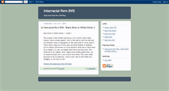 Desktop Screenshot of adult-interracial-porn-dvd.blogspot.com
