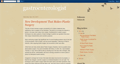 Desktop Screenshot of gastroenterologist-32.blogspot.com