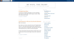 Desktop Screenshot of mywifethetramp.blogspot.com