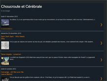 Tablet Screenshot of choucrouteetcerebrale.blogspot.com